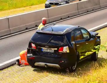 Kop-staartbotsing met Bestelbussen