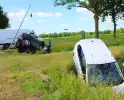 Ongeval met voertuigen in water