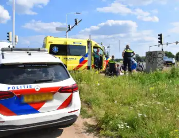 E-biker gewond bij val