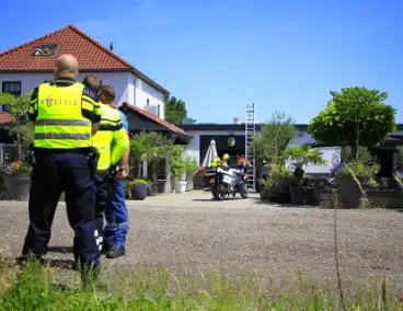 Brand in afzuigkanaal restaurant