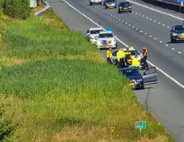 Bestuurder aangehouden na aanrijding met letsel