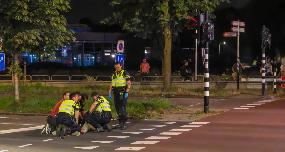 Geweldige taxi-overval leidt tot ongeval en arrestatie