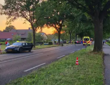 Meerdere gewonden bij botsing tussen luxe auto's