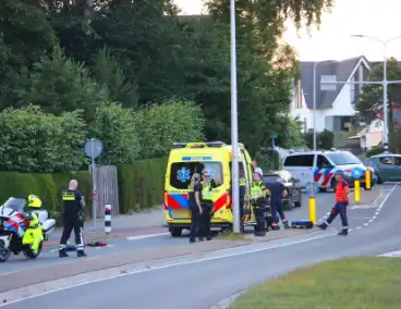 Traumahelikopter ingezet bij fietsongeval