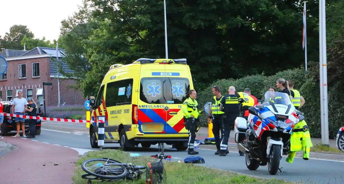 Traumahelikopter ingezet bij fietsongeval - Foto 5