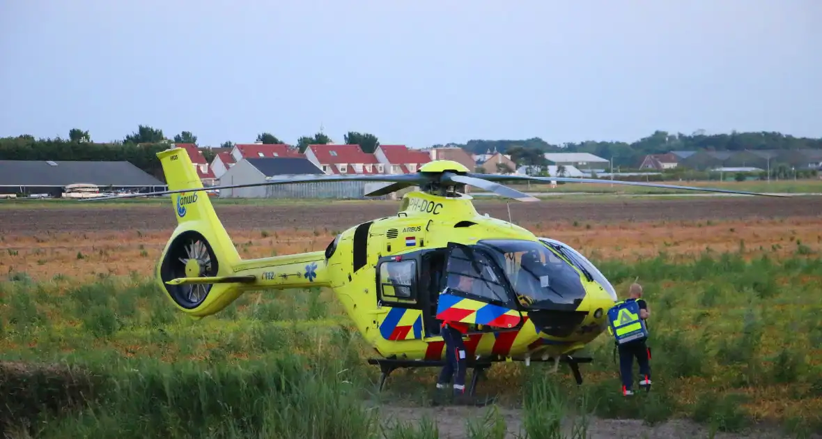 Traumahelikopter ingezet bij fietsongeval - Foto 8