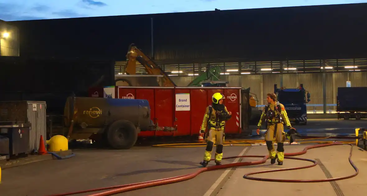 Containerbrand onder controle