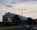 Flinke rookontwikkeling bij industriebrand