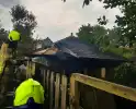 Brand is schuur snel geblust