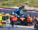 Zware crash tijdens Historic Grand Prix