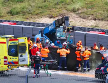 Zware crash tijdens Historic Grand Prix