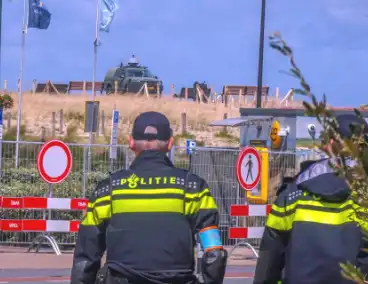 Badplaats gereed voor de NAVO top en ontvangst Trump