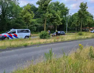 Botsing tussen fatbiker en automobilist dreigt uit de hand te lopen