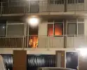 Uitslaande brand in flat
