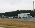 Ongeval met motorrijder leidt tot file op A27