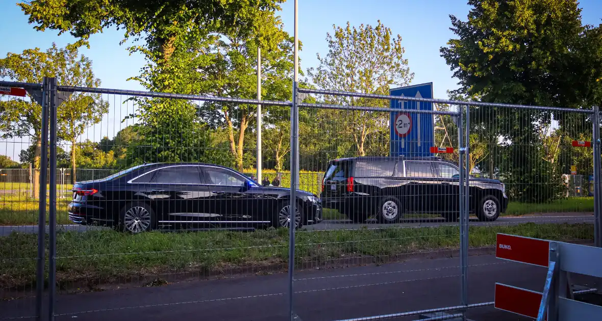 Grote belangstelling voor President Trump - Foto 3