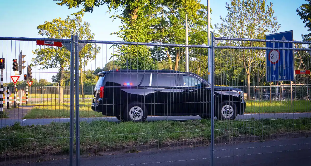 Grote belangstelling voor President Trump - Foto 6