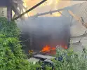 Brandweer staakt blussen bij leegstaand pand