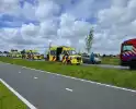 Twee personen overleden bij ernstig ongeval op N194, traumahelikopter geland