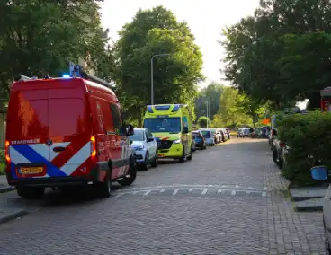 Persoon gecontroleerd bij brand