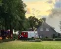 Kortdurende uitslaande brand in woonboerderij