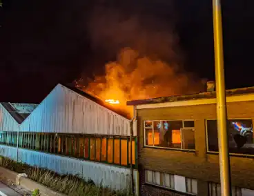 Grote brand treft bedrijfspand opnieuw