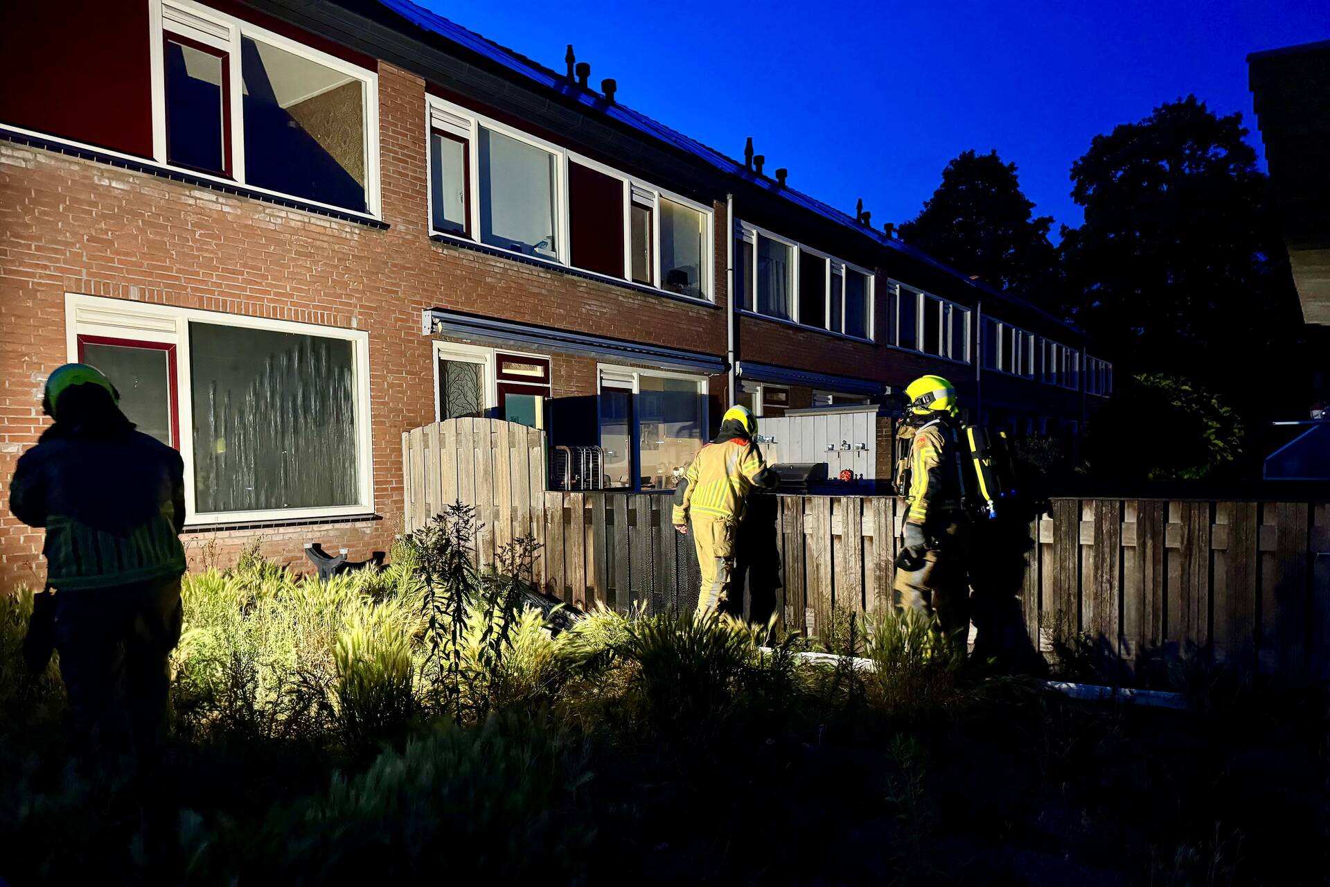 Buitenbrand aan de Anjerhof