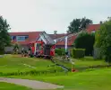 Zeer grote brand op golfbaan