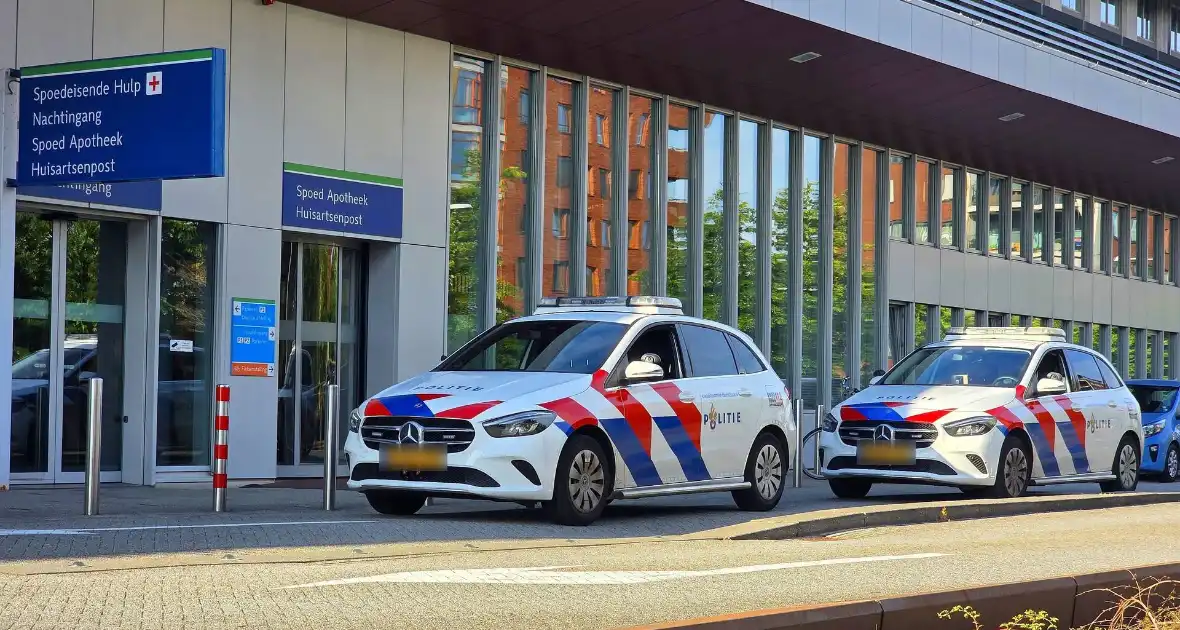 Persoon veroorzaakt onrust in ziekenhuis