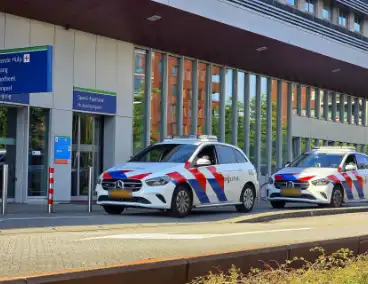 Persoon veroorzaakt onrust in ziekenhuis