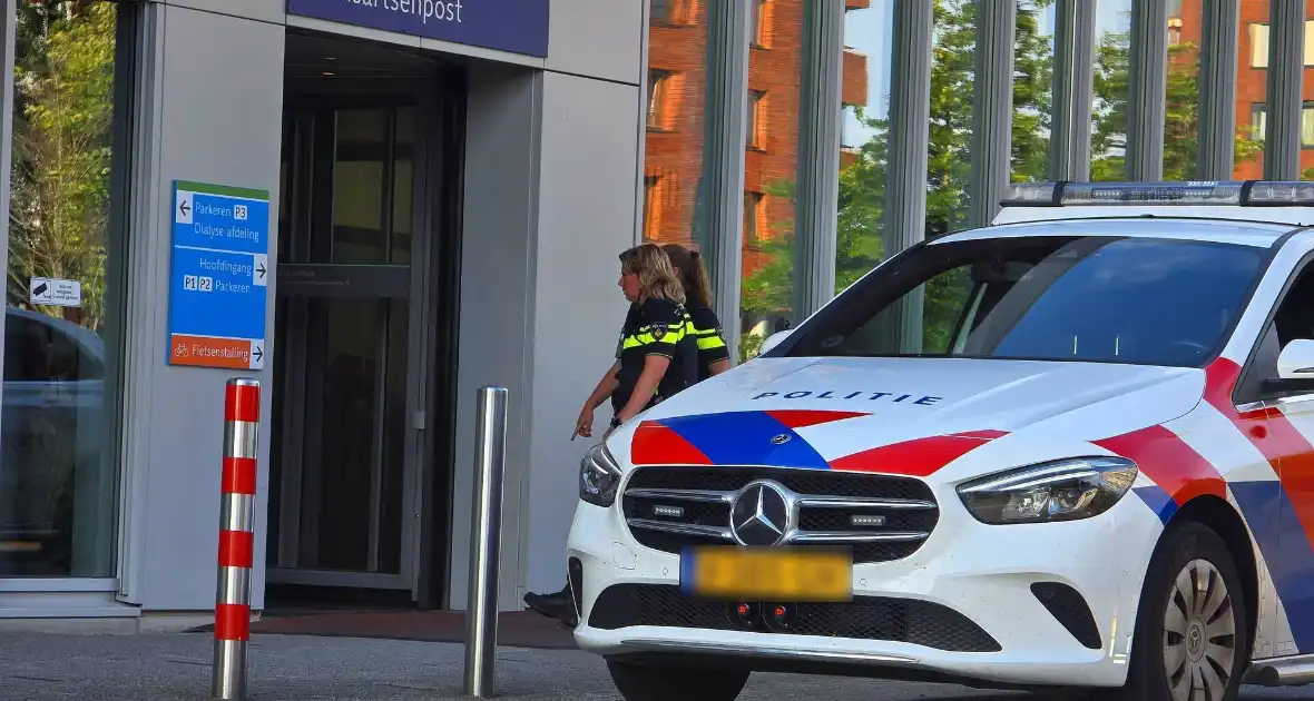 Persoon veroorzaakt onrust in ziekenhuis - Foto 1
