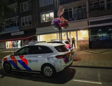 Overval op winkel in de nachtelijke uren
