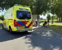 Motorrijder gewond na botsing met auto
