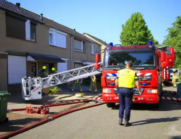 Brand opgeschaald naar zeer grote brand