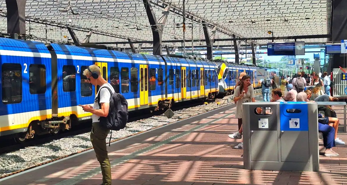 Treinverkeer plat door verstoringen - Foto 6