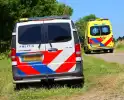 Fietser naar ziekenhuis na val