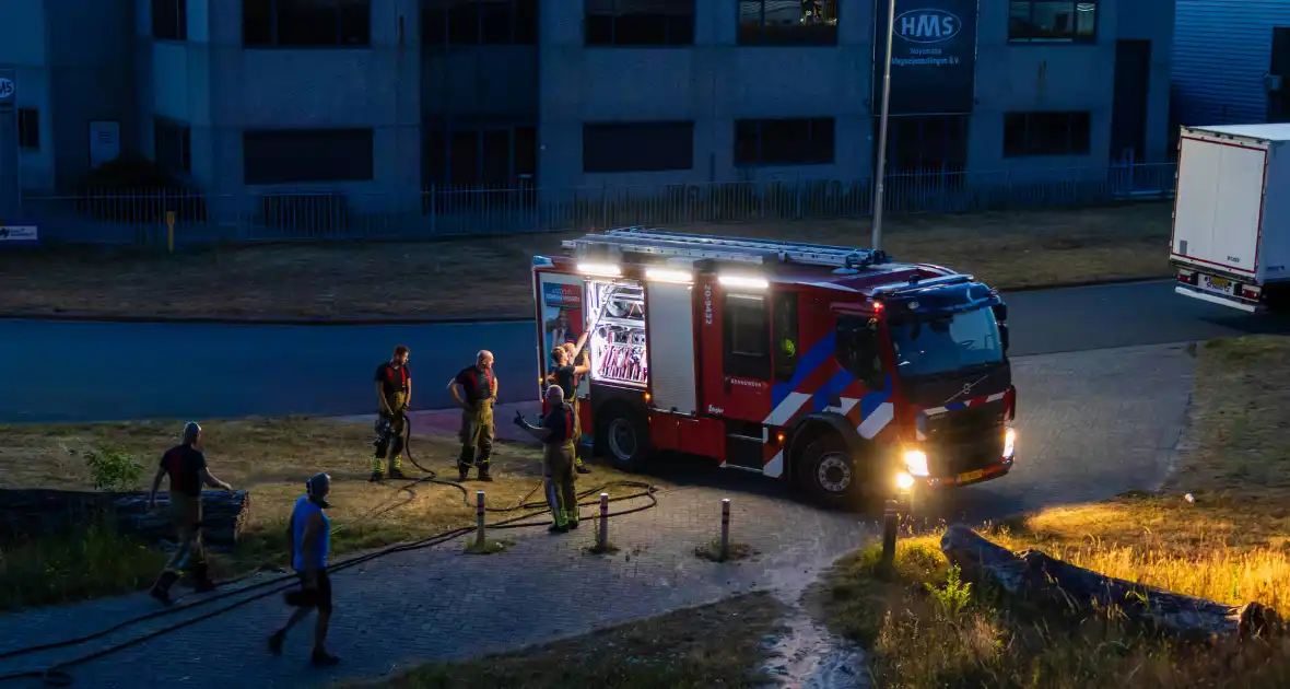 Mogelijke brandstichting bij boomstronk - Foto 2
