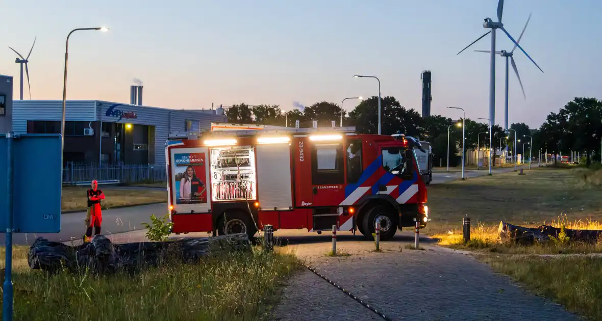 Mogelijke brandstichting bij boomstronk - Foto 5