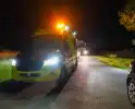 Man gewond bij nachtelijk vaartuigongeval