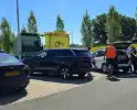 Botsabasorber klapt op personenauto