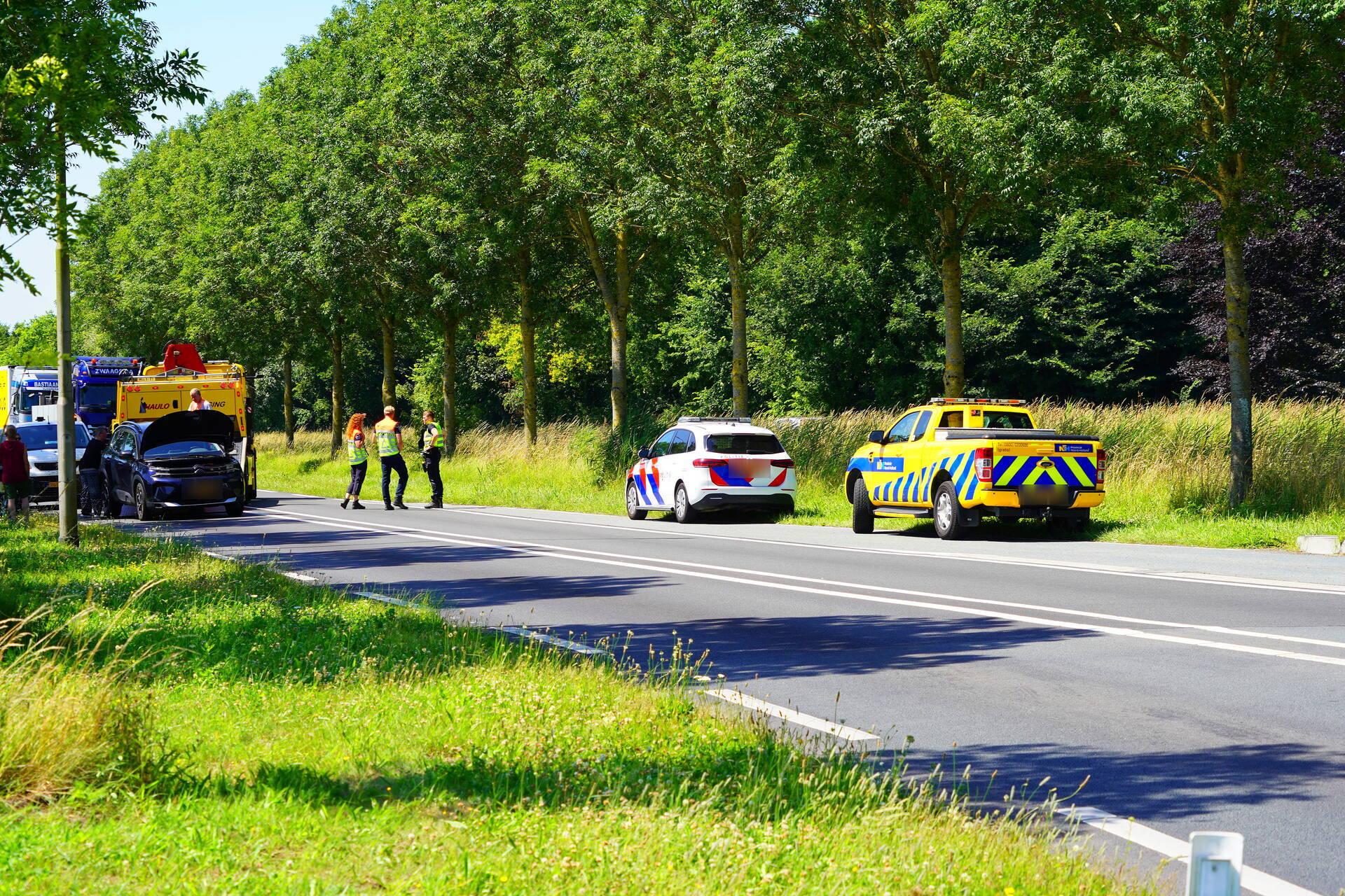 Ongeval met lichte nekklachten