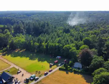 Brandweer pakt heidebrand aan