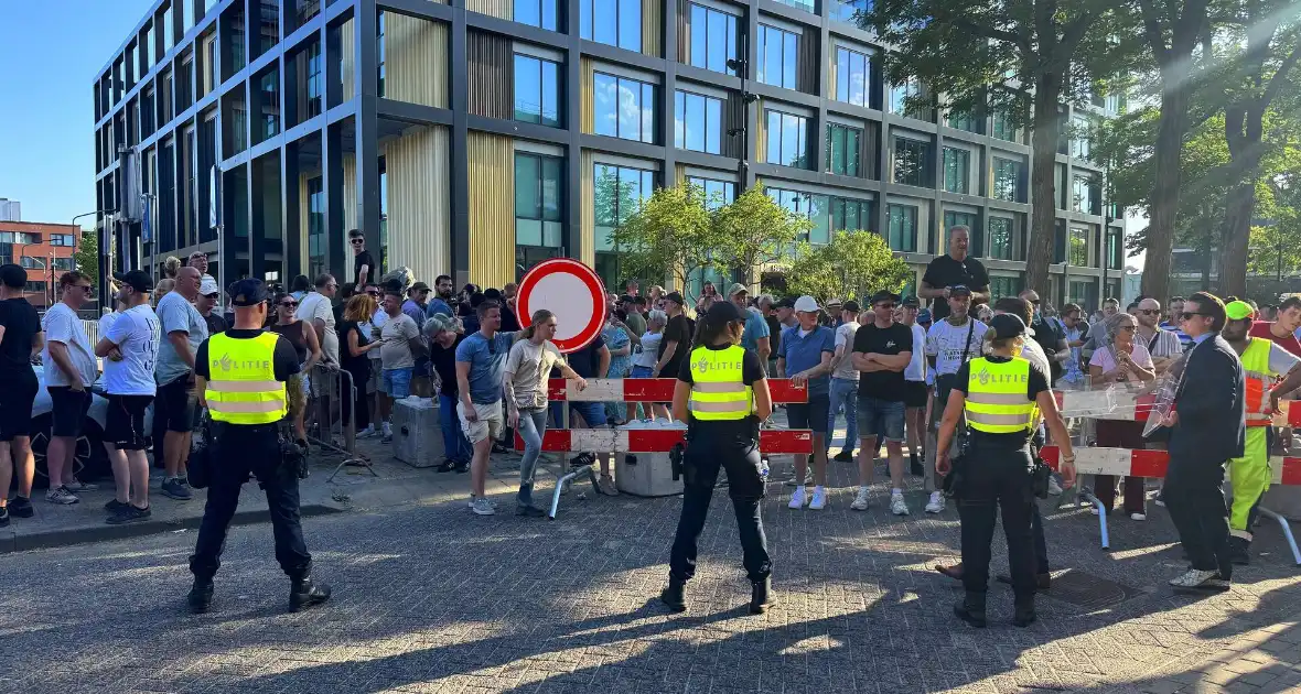 Demonstratie tegen AZC wegens zedendelict