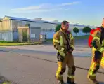 Rook uit technische ruimte door brand