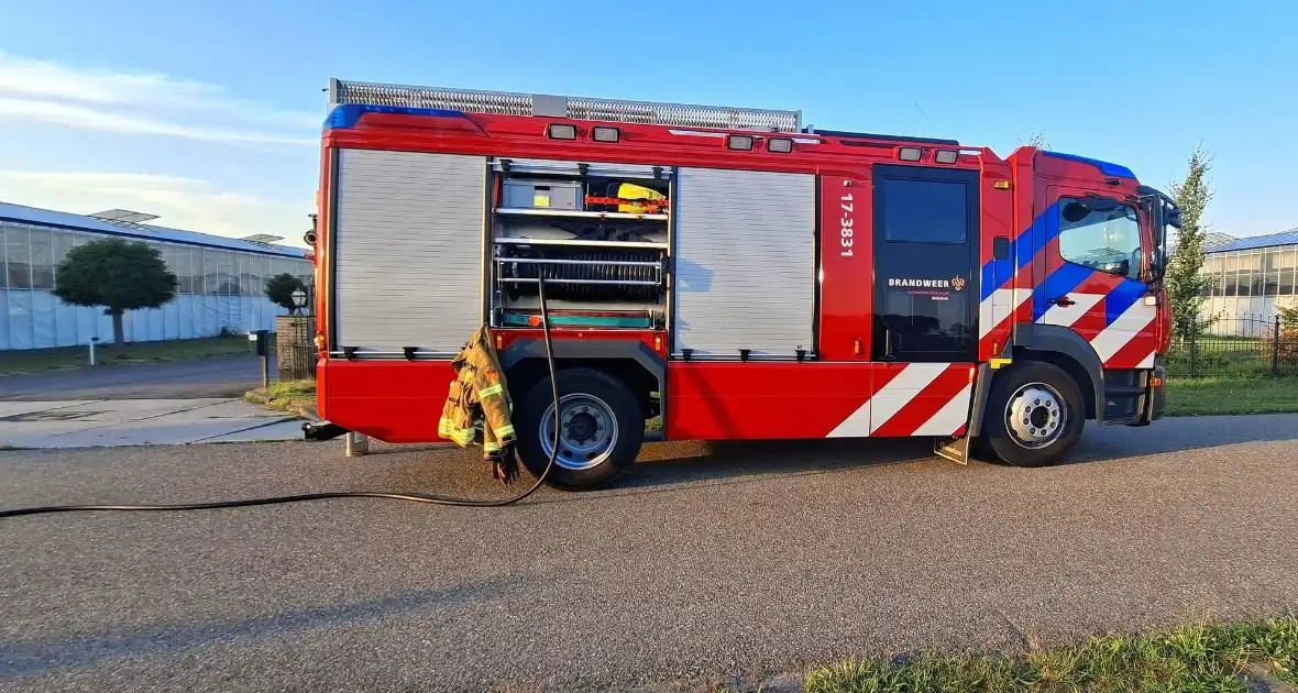Rook uit technische ruimte door brand - Foto 1