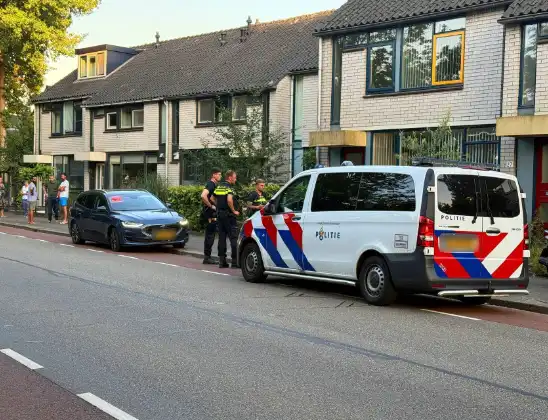 Ongeval na achtervolging op motorscooter