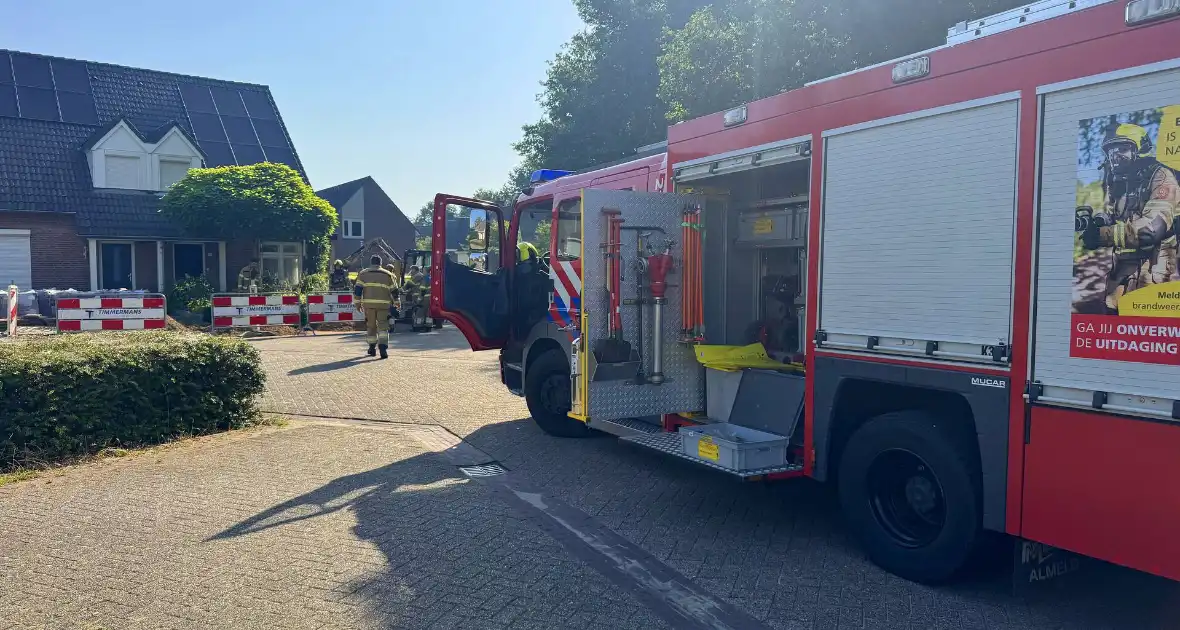 Gaslekkage veroorzaakt onrust tijdens graafwerkzaamheden - Foto 3