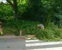 Stormschade zorgt voor gevaar op de weg