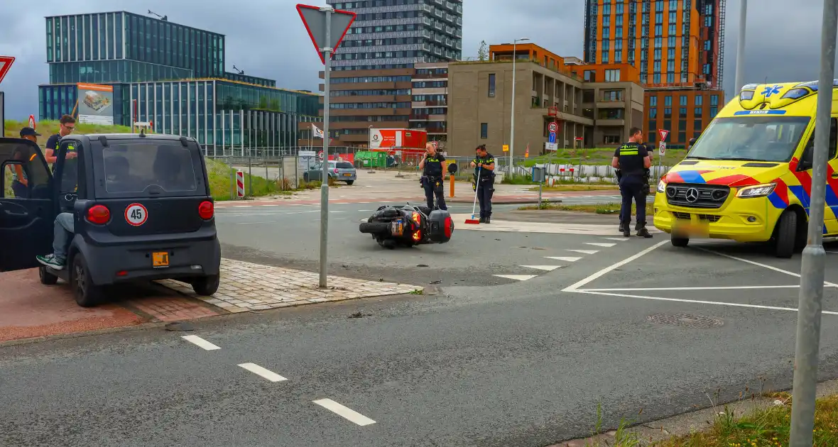 Motorrijder gewond na aanrijding met brommobiel - Foto 3