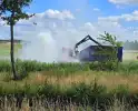 Bermbrand breidt zich snel uit